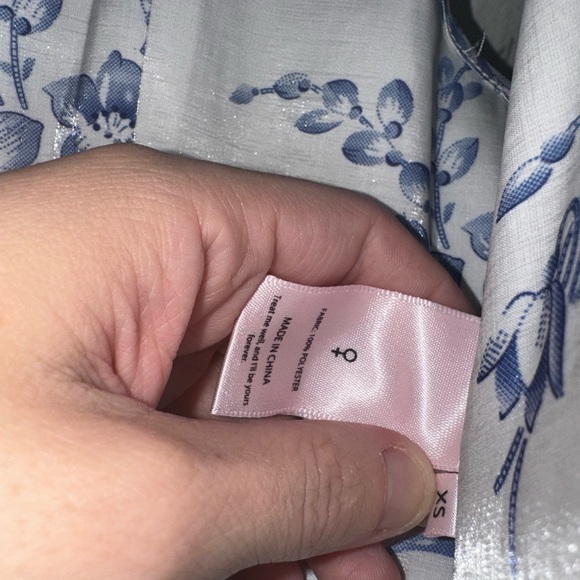 Selkie corset the bed & breakfast duchess corset XS blue and white - Picture 8 of 9